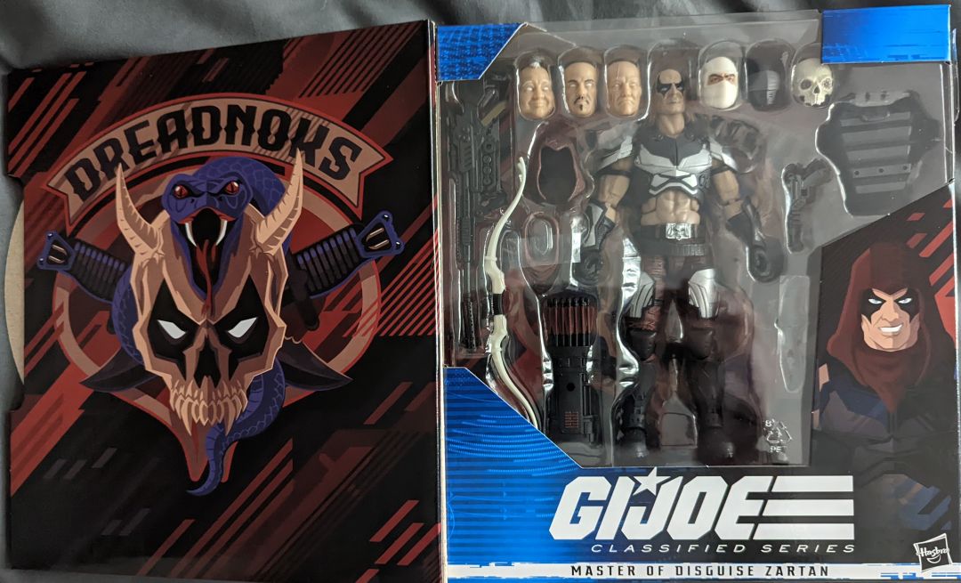 Classified Zartan Master of Disguise boxed - Image 1