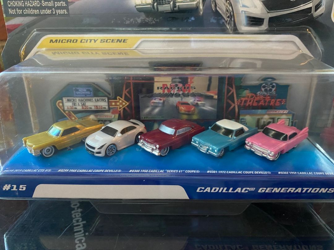 Micro Machines Cadillac Generations (Packing Error) - Image 3
