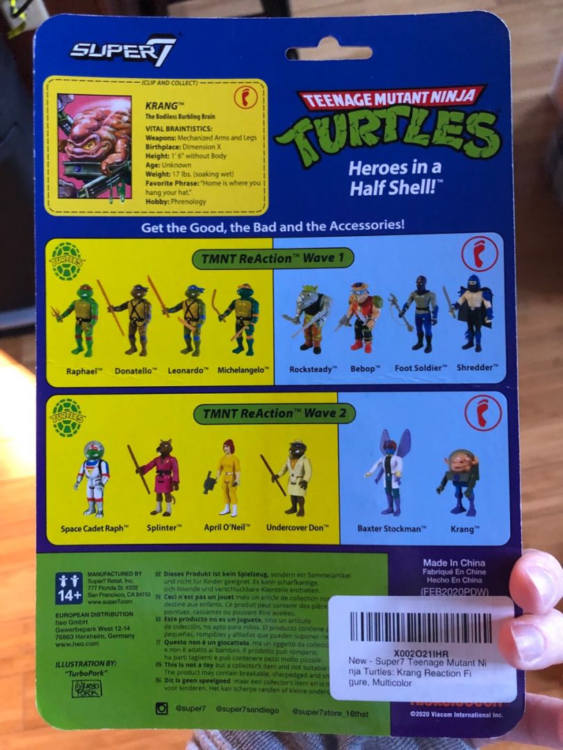TMNT ReAction Krang - Image 2