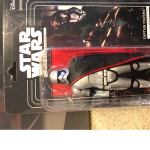 Star Wars TFA Ban Dai vinyl Captain Phasma carded