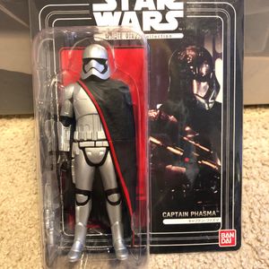 Star Wars TFA Ban Dai vinyl Captain Phasma carded