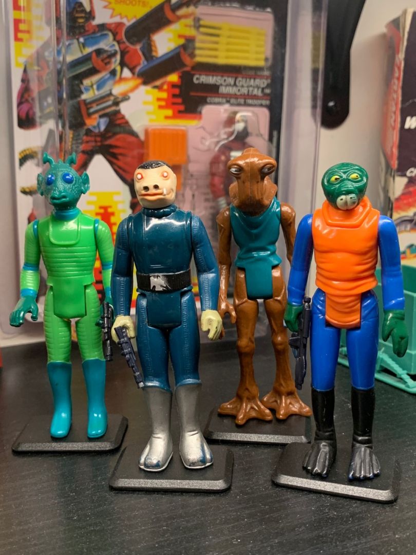Greedo, Snaggletooth, Hammerhead, Walrus Man - Image 1