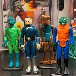 Greedo, Snaggletooth, Hammerhead, Walrus Man