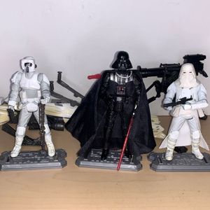 Darth Vader & Biker Scout & Snowtrooper