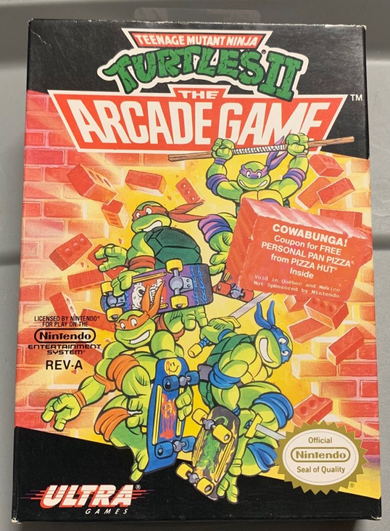Teenage Mutant Ninja Turtles II The Arcade Game - Image 1