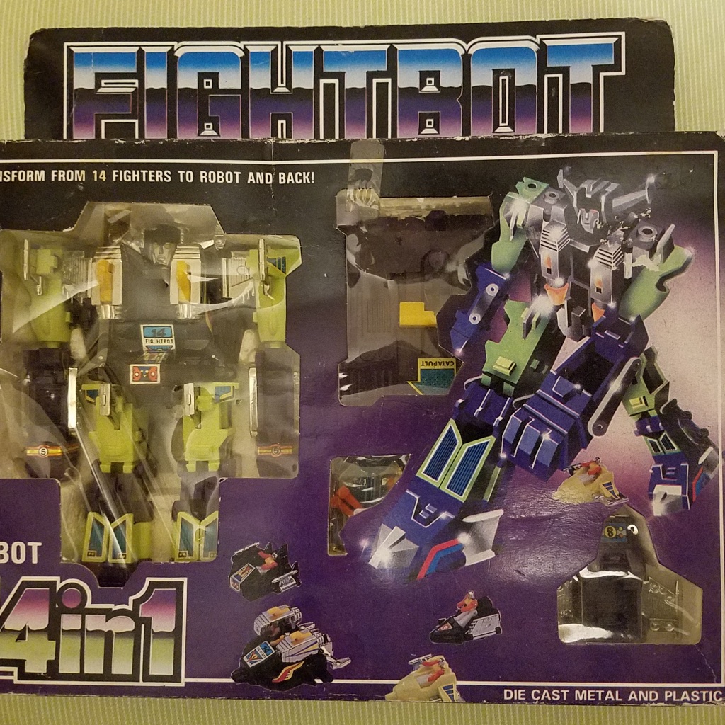 Fightbot (Diaclone Gats Blocker bootleg) - Image 1
