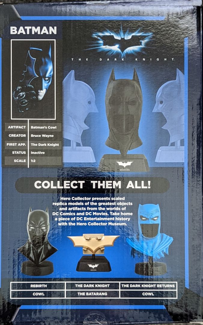Dark Knight Cowl (1:2 Scale) - Image 3