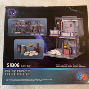 Outpost Diorama Building Set