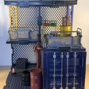 Container Warehouse Diorama Building Set 
