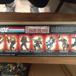 Assault on Cobra Island 7 pc Box Set