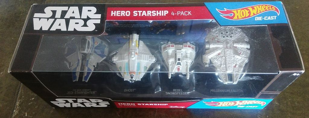 Diecast Star Wars HERO STARSHIP pack - Image 1