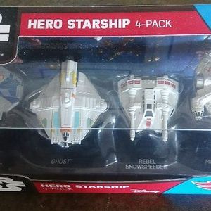 Diecast Star Wars HERO STARSHIP pack