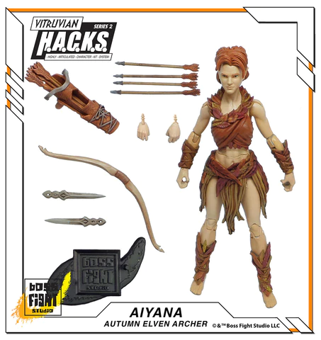 Vitruvian H.A.C.K.S. - Aiyana - Autumn Branch Elven Archer - Image 1