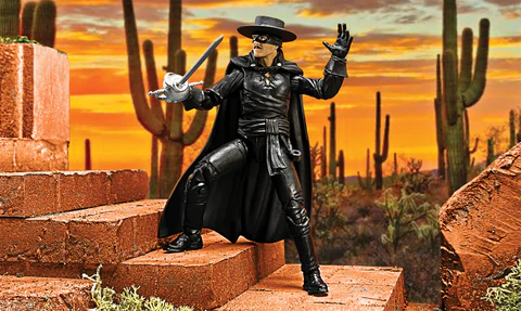 Hero H.A.C.K.S. Zorro - Wave 1 - Image 1