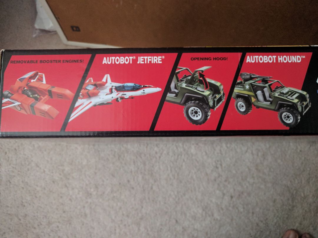 SDCC GIJOE Transformers Hound Jetfire - Image 2