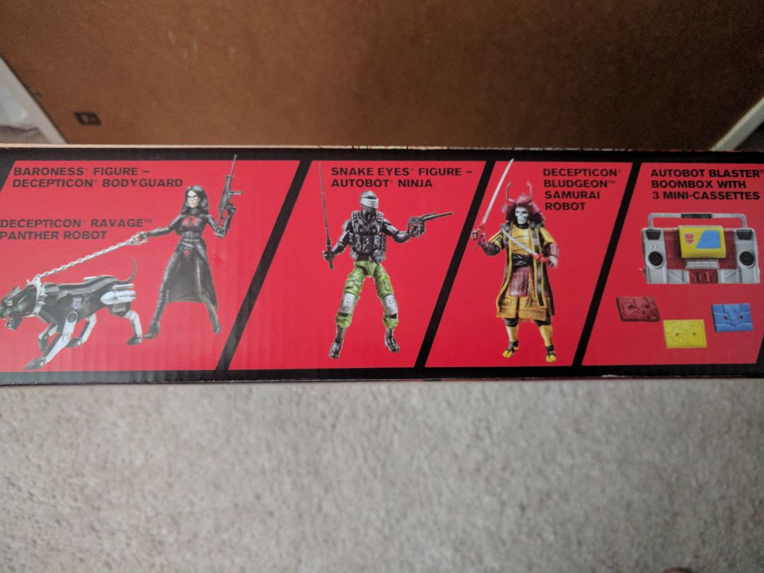 SDCC GIJOE Transformers Hound Jetfire - Image 3