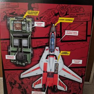 SDCC GIJOE Transformers Hound Jetfire
