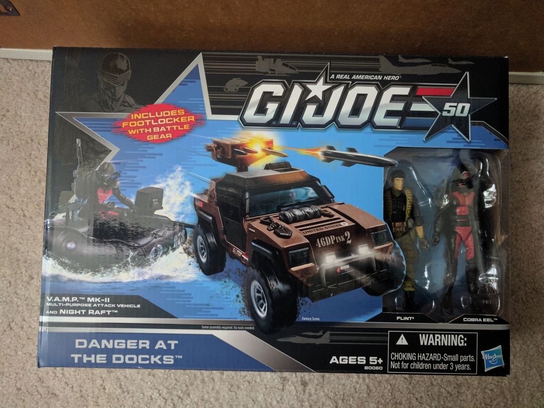 GIJOE Danger At the Docks - Arah Flint Deco - Image 1