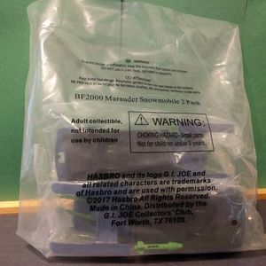 GIJOE Battle Force Convention Sleds