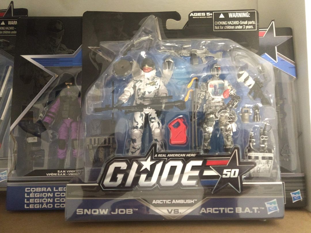 Snowjob vs. BAT GIJOE COBRA 2 Pack - Image 1