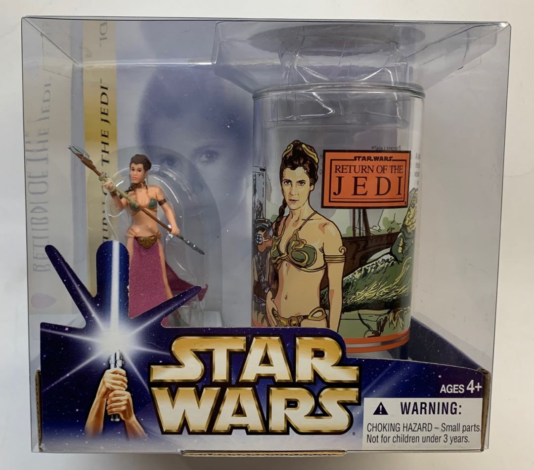 Princess Leia (Return of the Jedi) With Return of the Jedi Glass (MISB) - Image 1
