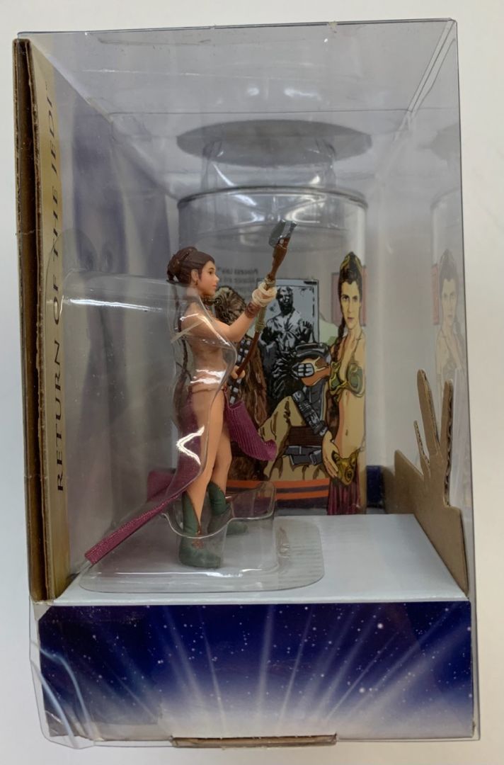 Princess Leia (Return of the Jedi) With Return of the Jedi Glass (MISB) - Image 2
