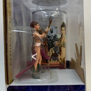 Princess Leia (Return of the Jedi) With Return of the Jedi Glass (MISB)