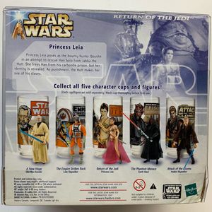 Princess Leia (Return of the Jedi) With Return of the Jedi Glass (MISB)