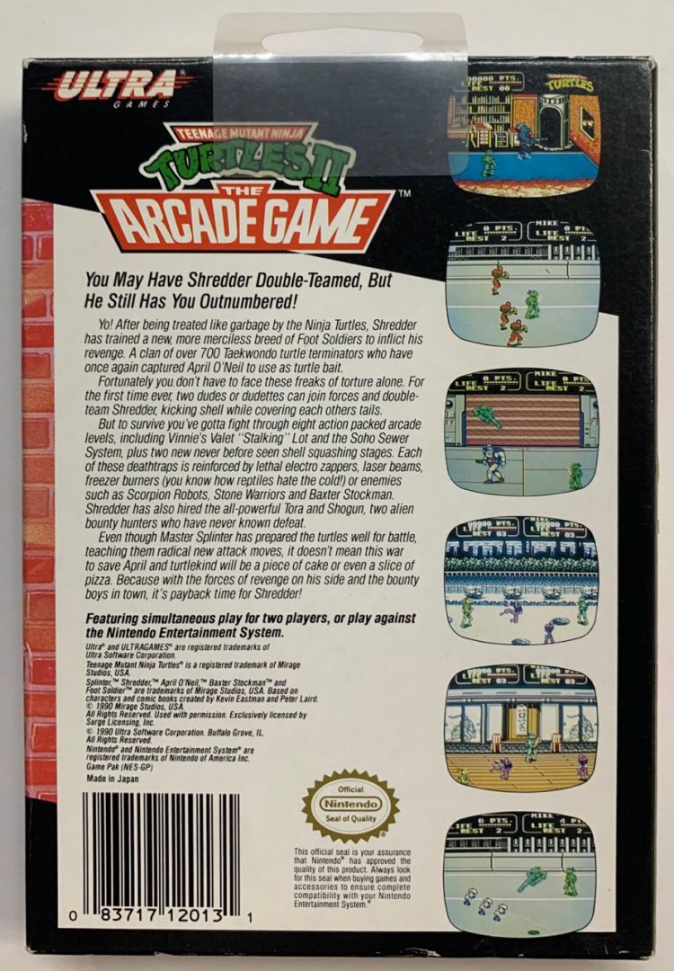 Teenage Mutant Ninja Turtles II The Arcade Game - Image 3