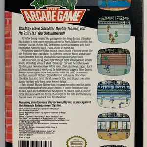 Teenage Mutant Ninja Turtles II The Arcade Game