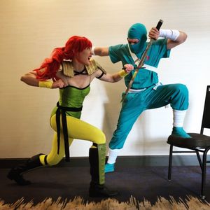 Ninja vs. Ninja at Ohio Toy and Comic Show
