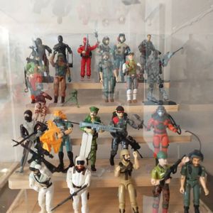 Vintage And Modern Line Of G I Joe 