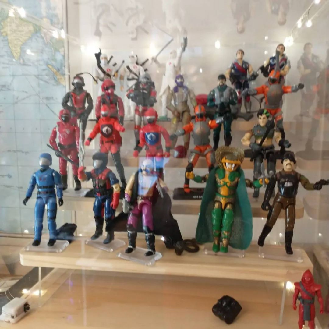 Vintage And Modern Cobra Figures 