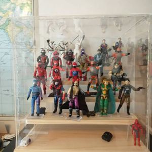 Vintage And Modern Cobra Figures  Not Lighted 