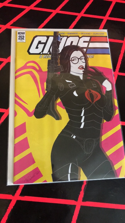 Alternate Adam Riches Cover for GI Joe ARAH #252 - Image 1