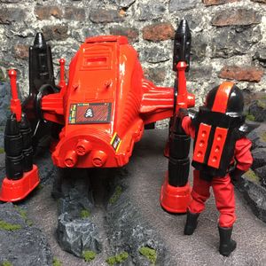 CUSTOM 1:6 Scale Roboskull vehicle and Red Wolf pilot