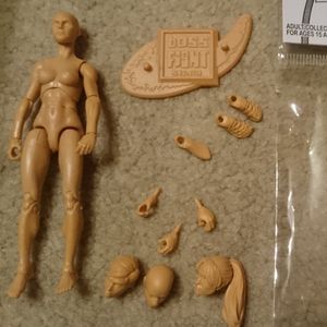 Vitruvian Hacks Blanks - Tan Female