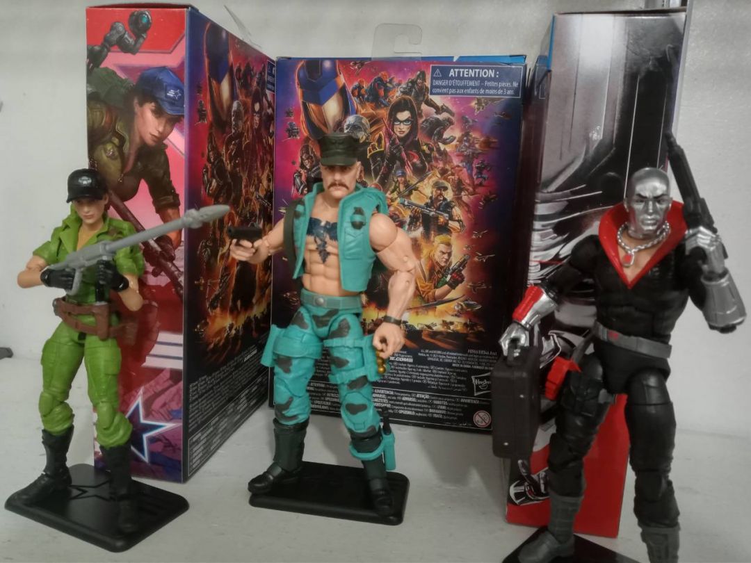 Retro Gi Joe Classified Figures - Image 1