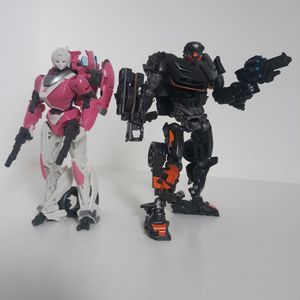 Hotrod and Arcee