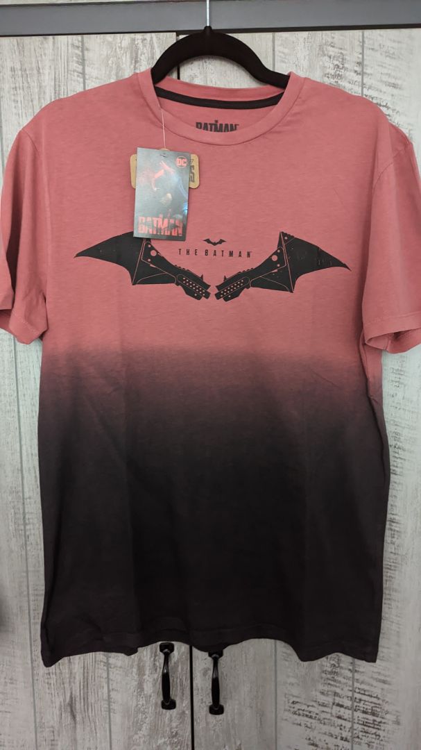 The Batman - Bat Logo Red T-Shirt - Image 1
