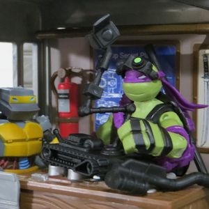 Working on the drone