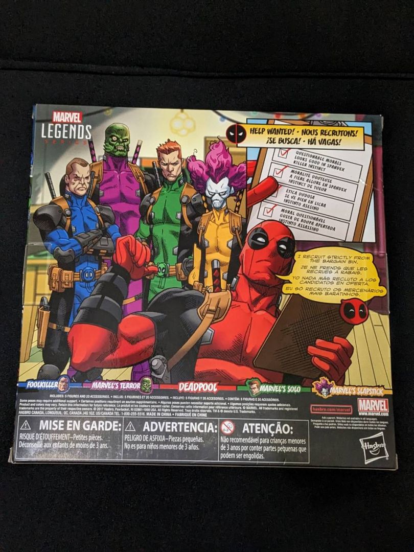 Marvel Universe Deadpool Rainbow Squad boxset - Image 2