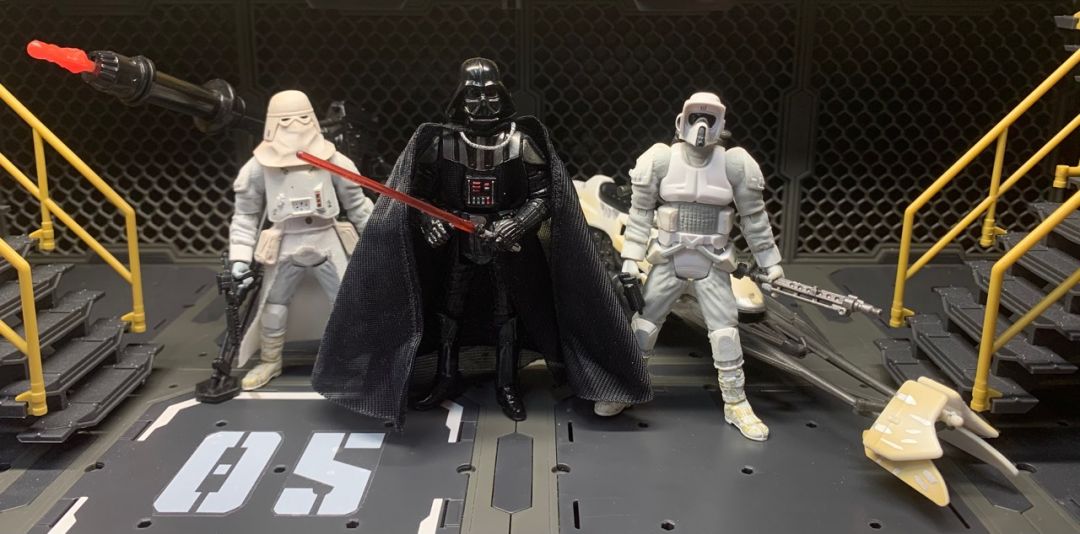 Hoth Assault (Darth Vader, Biker Scout, Snowtrooper, Speeder Bike, E-Web Heavy Blaster) - Image 1