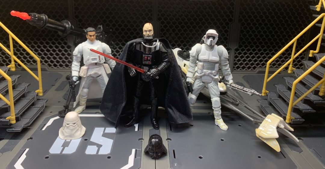 Hoth Assault (Darth Vader, Biker Scout, Snowtrooper, Speeder Bike, E-Web Heavy Blaster) - Image 2