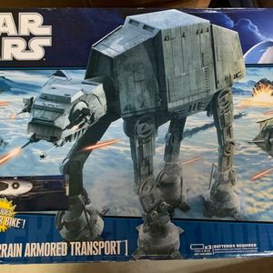 AT-AT Driver With Imperial AT-AT (All Terrain Armored Transport)
