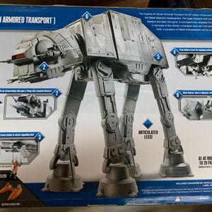 AT-AT Driver With Imperial AT-AT (All Terrain Armored Transport)