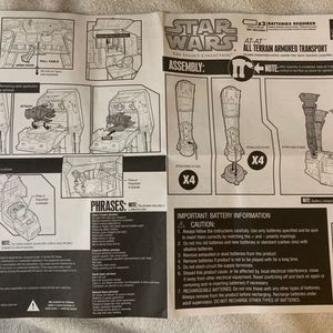 AT-AT Driver With Imperial AT-AT (All Terrain Armored Transport)