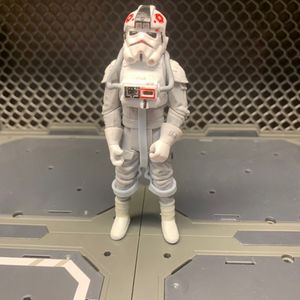 AT-AT Driver With Imperial AT-AT (All Terrain Armored Transport)