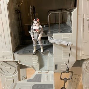 AT-AT Driver With Imperial AT-AT (All Terrain Armored Transport)