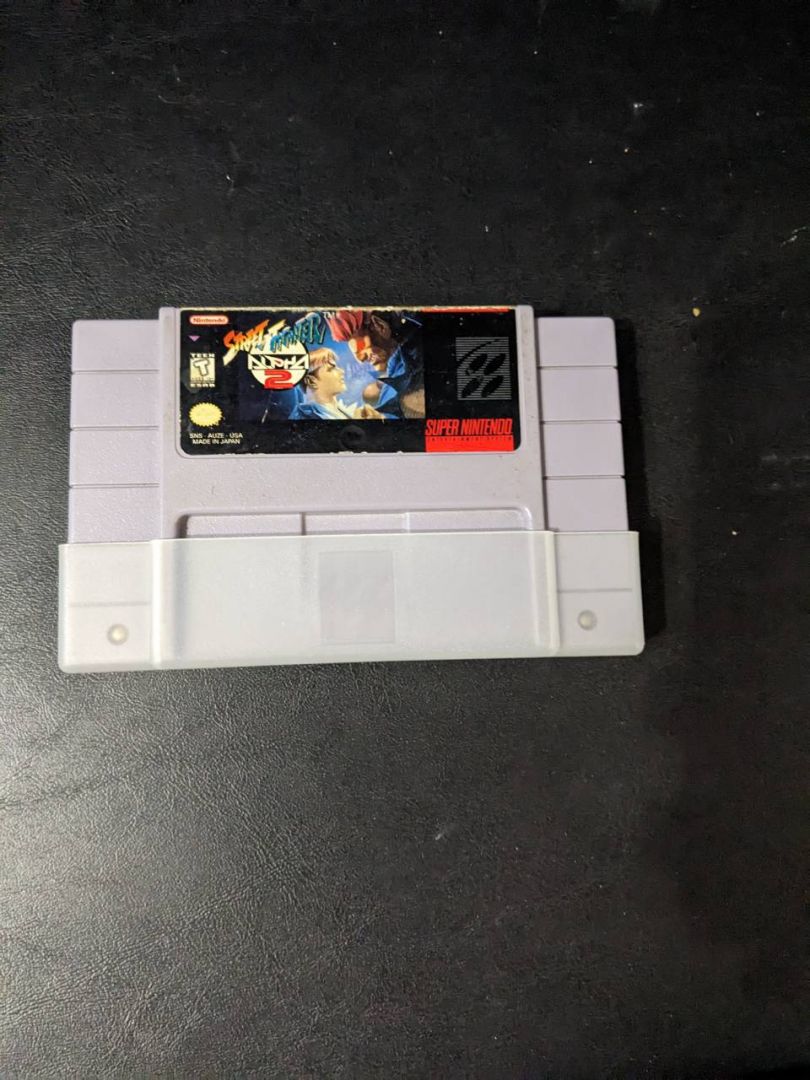 SNES Street Fighter Alpha 2 - Image 1
